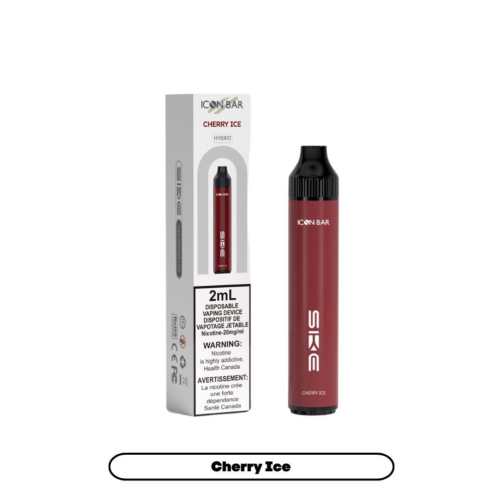 Icon Bar Hybrid - Cherry Ice (10pc/Carton) [Federal]  Nimbus Distro