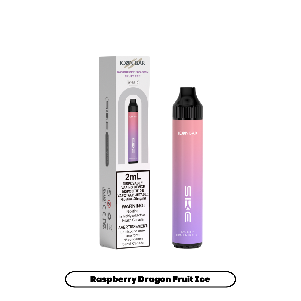 Icon Bar Hybrid - Raspberry Dragon Fruit Ice (10pc/Carton) [Federal]   Nimbus Distro