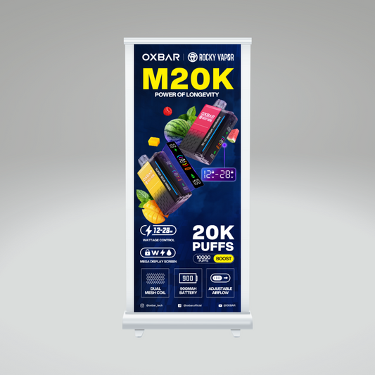 Marketing - M20K - Retractable Pull Up Banner