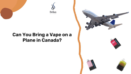 can you bring a vape on a plane in canada
