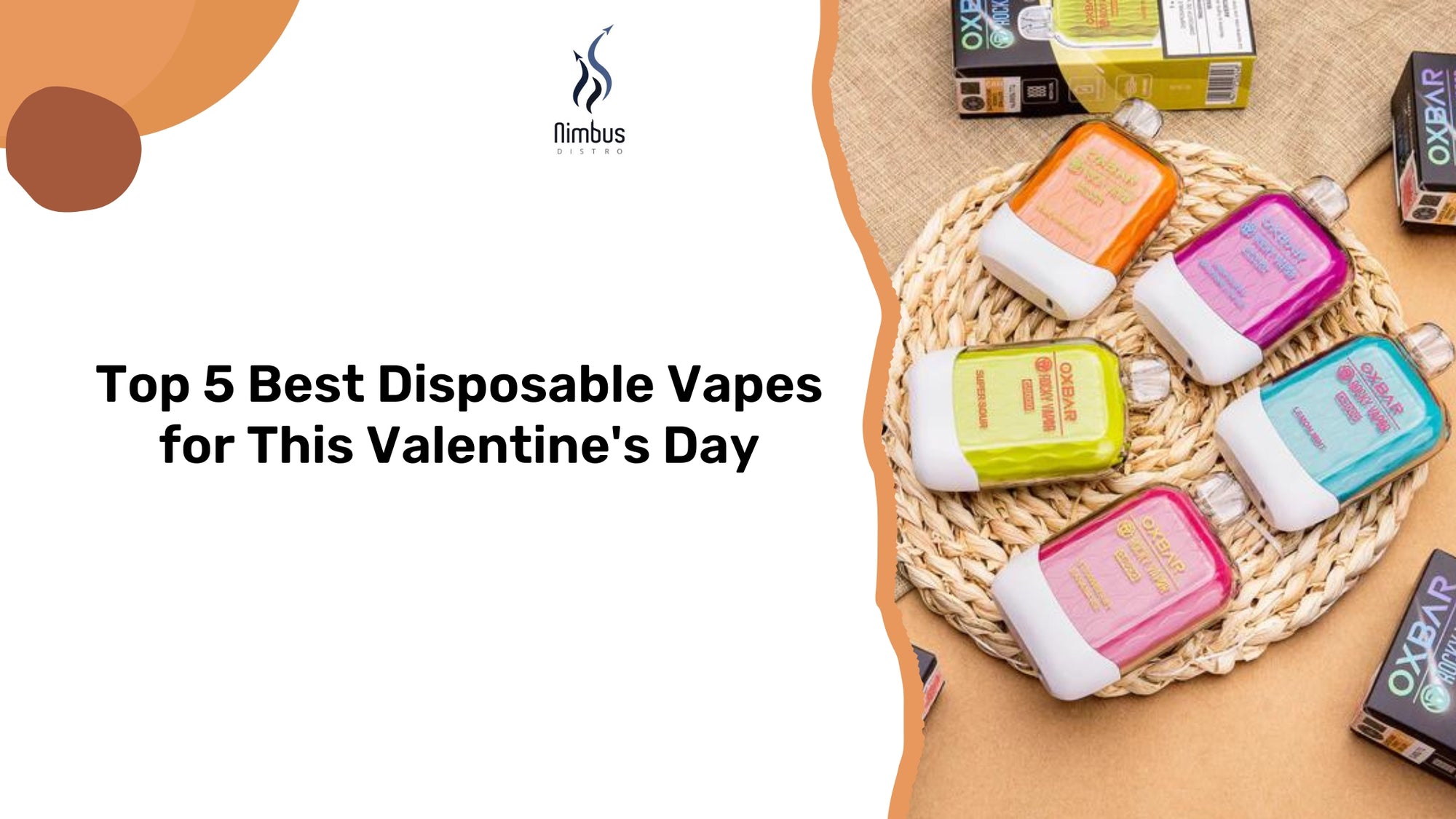 Top 5 Best Disposable Vapes for This Valentine's Day