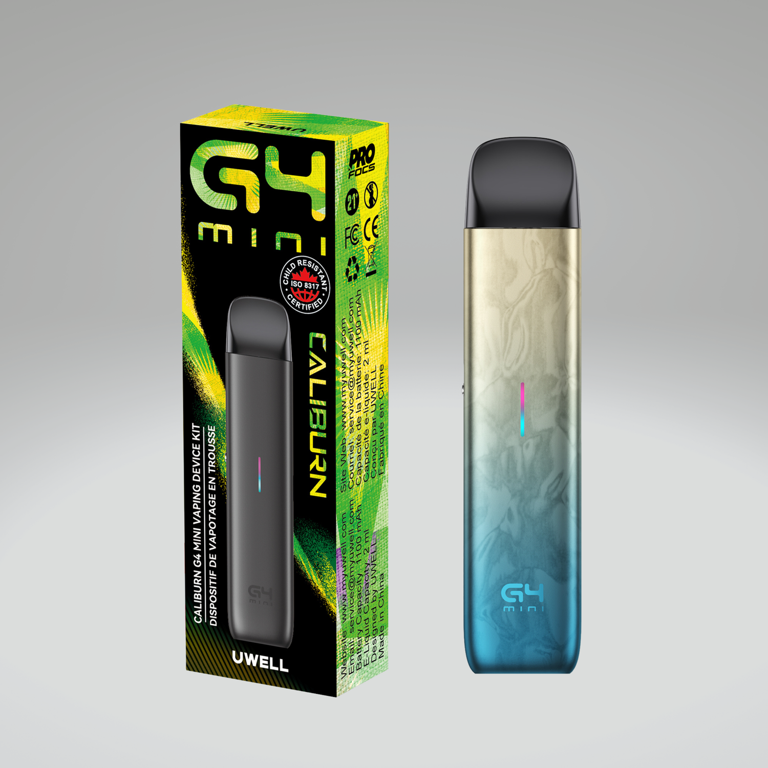 UWELL CALIBURN G4 MINI POD KIT [CRC]