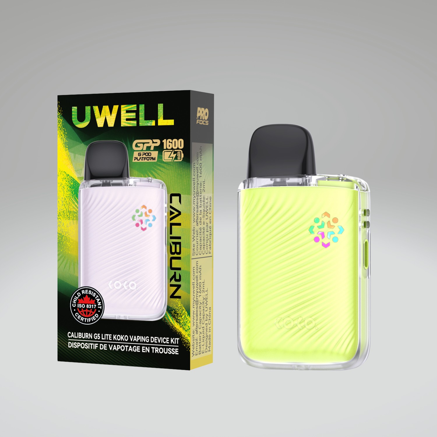 UWELL CALIBURN G5 LITE KOKO POD KIT [CRC]