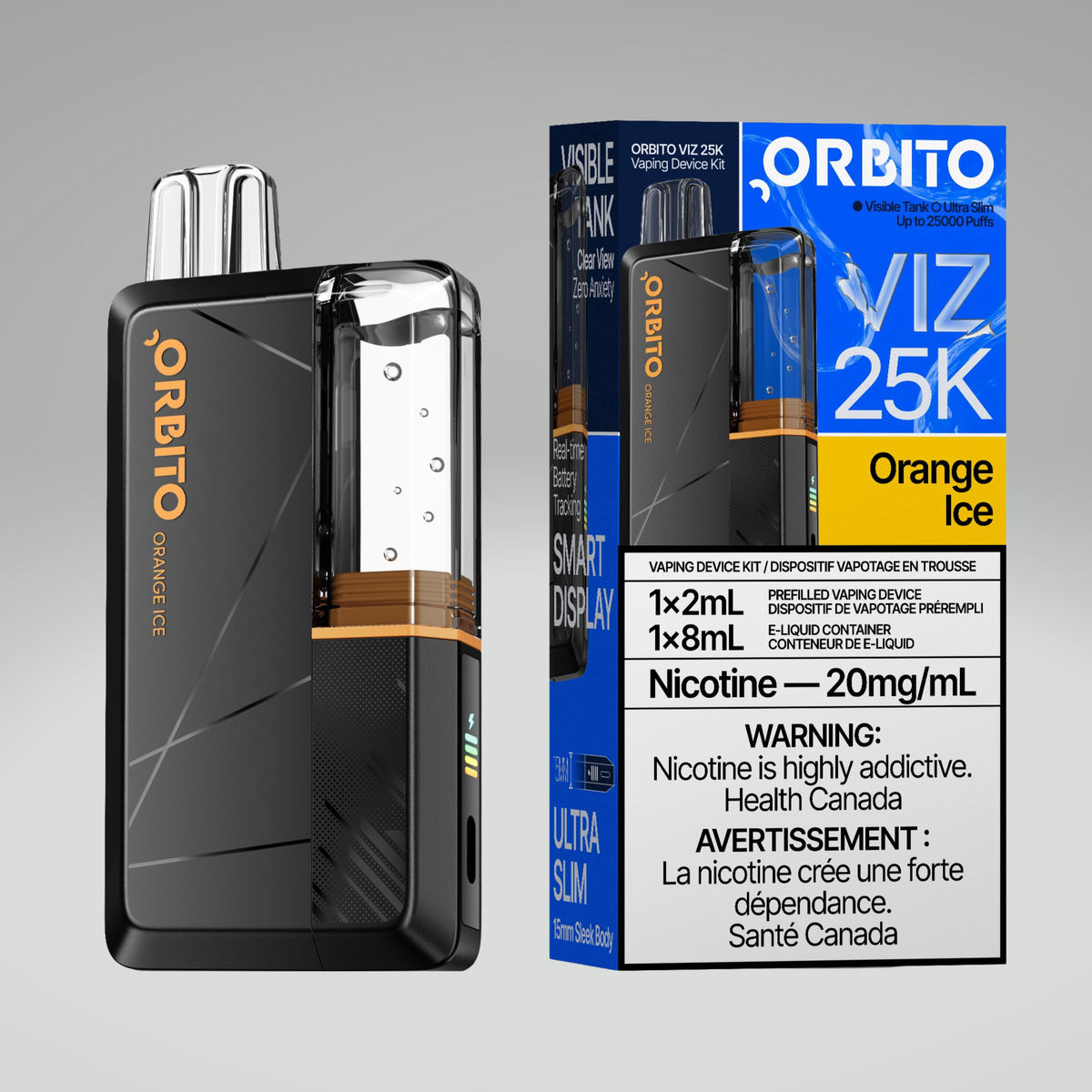 Orbito Viz 25K (2+8mL) (5pc/Carton) [Federal]