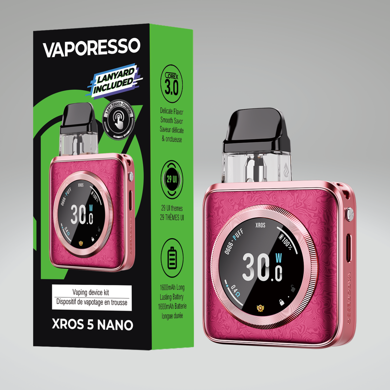 VAPORESSO XROS 5 NANO POD KIT [CRC]