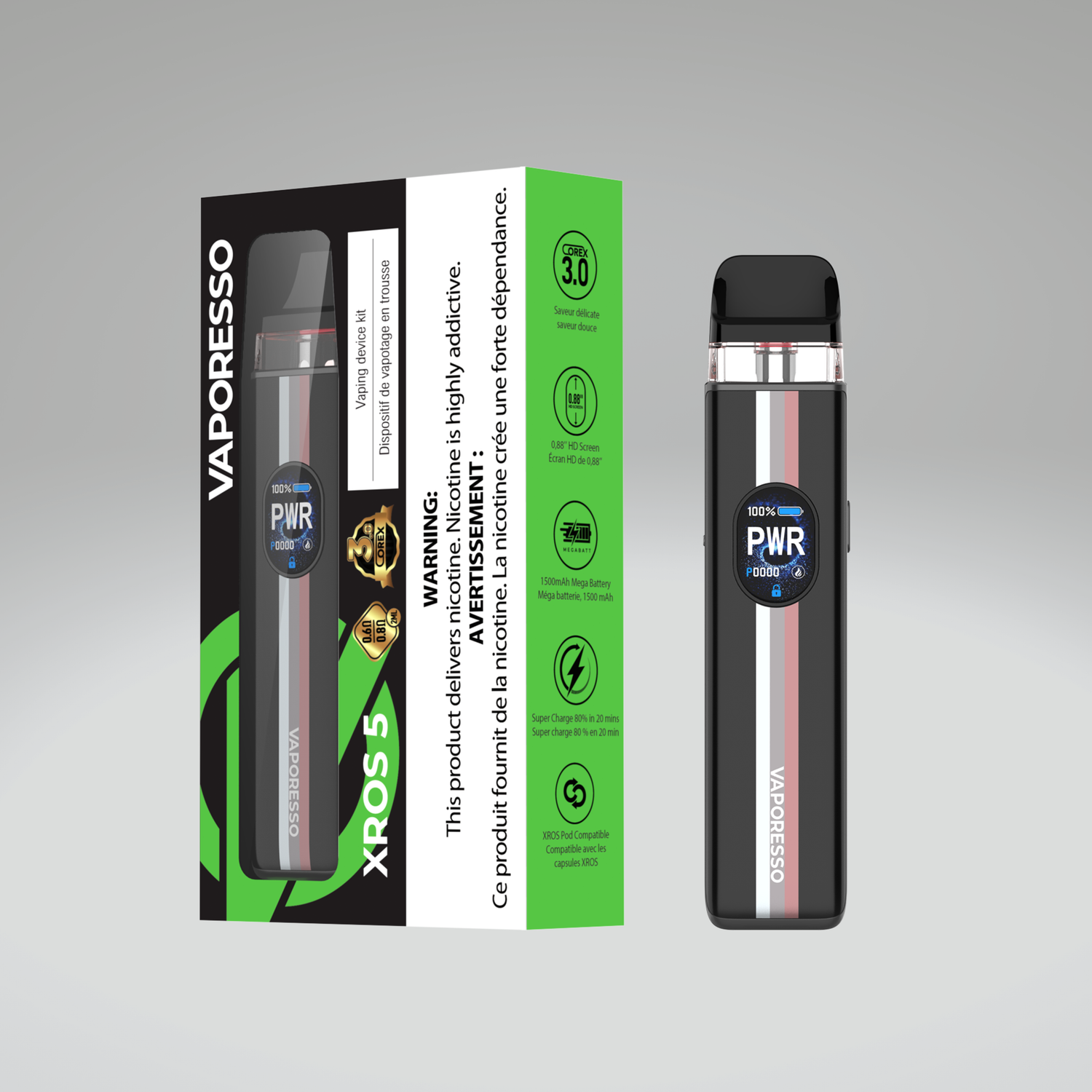 VAPORESSO XROS 5 POD KIT [CRC]