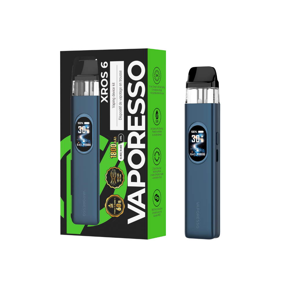 VAPORESSO XROS 6 POD KIT [CRC] - ABYSSAL BLUE