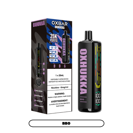 Oxbar Oxhukka- BBG (4pc/Carton) [Federal]