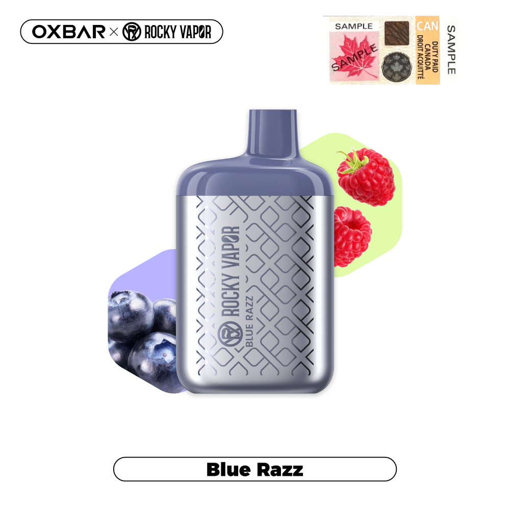 Rocky Vapor OXBAR 4500 (5pc/Carton) - Blue Razz