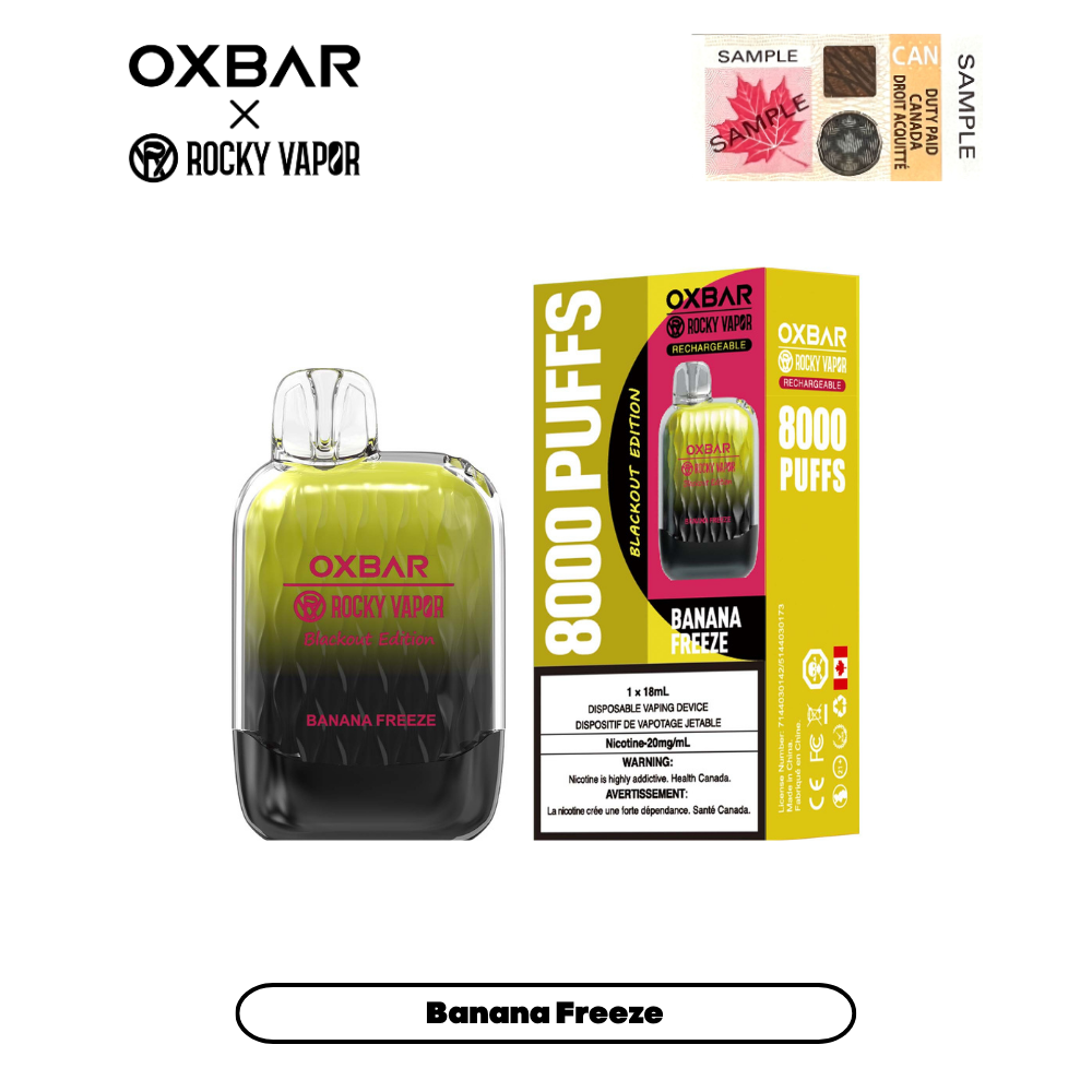 Buy Wholesale Rocky Vapor OXBAR G8000 Disposable Vape