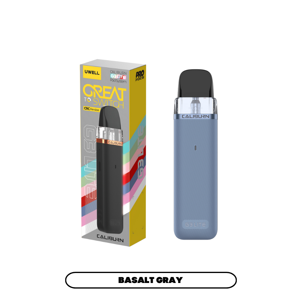 UWELL CALIBURN G3 LITE POD KIT [CRC] - BASALT GRAY