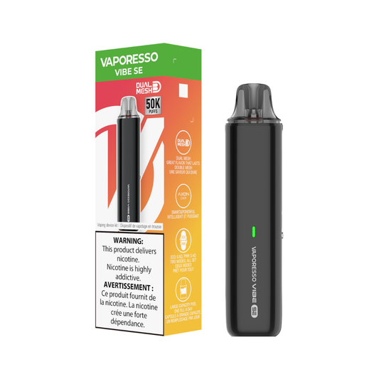 VAPORESSO VIBE SE POD KIT [CRC] - BLACK