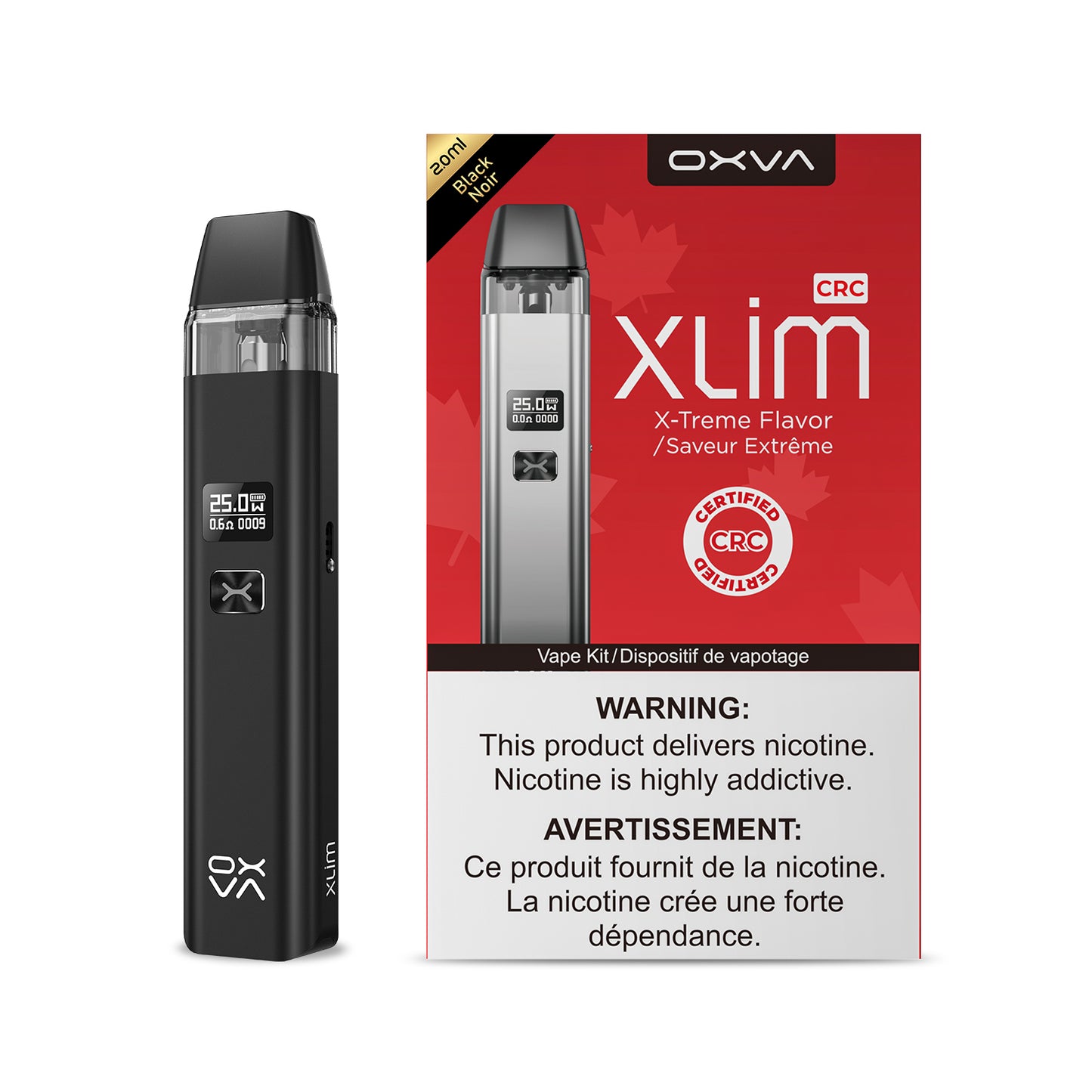 OXVA XLIM POD KIT [CRC] - Black