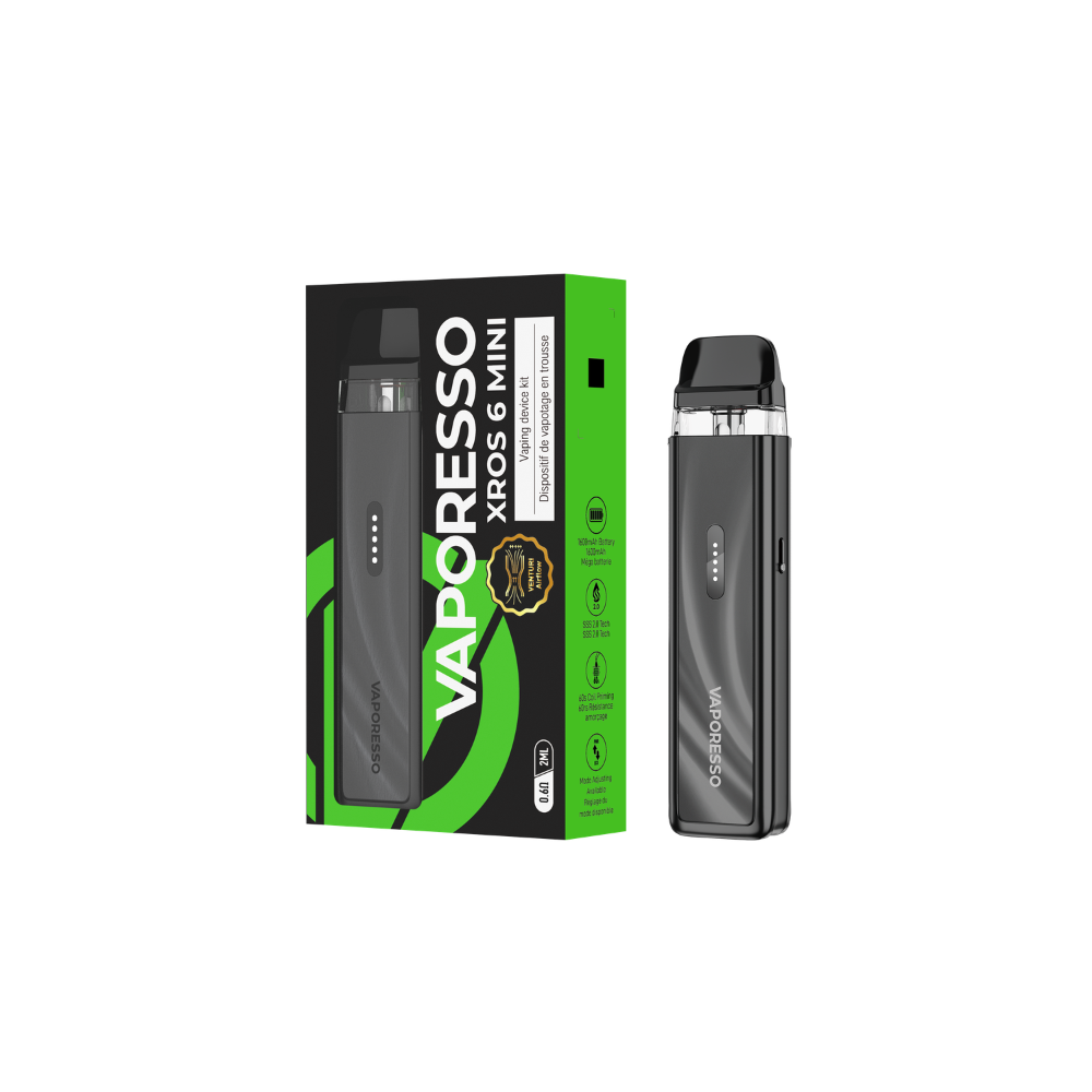 VAPORESSO XROS 6 MINI POD KIT [CRC] - BLACK