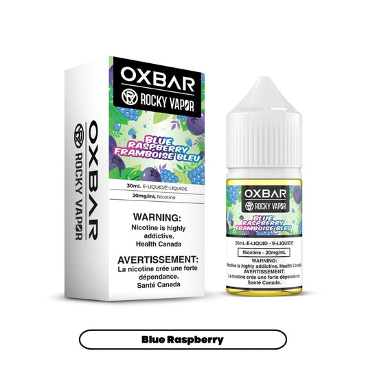 Rocky Vapor Oxbar E-liquids - Blue Raspberry [Federal]