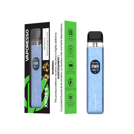 VAPORESSO XROS 5 POD KIT [CRC] - BLUE SILK