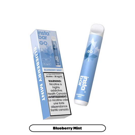 Insta Bar GO - Blueberry Mint (6pc/Carton) [Alberta]