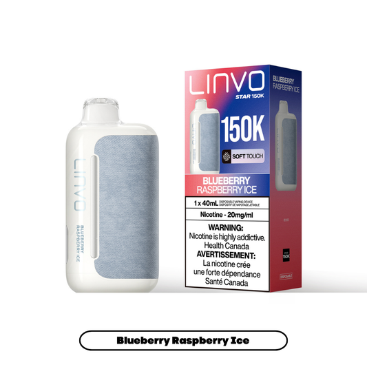 Linvo Star 150K - Blueberry Raspberry Ice (4pc/Carton) [Federal]