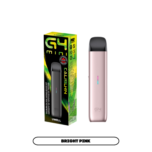 UWELL CALIBURN G4 MINI POD KIT [CRC] - BRIGHT PINK