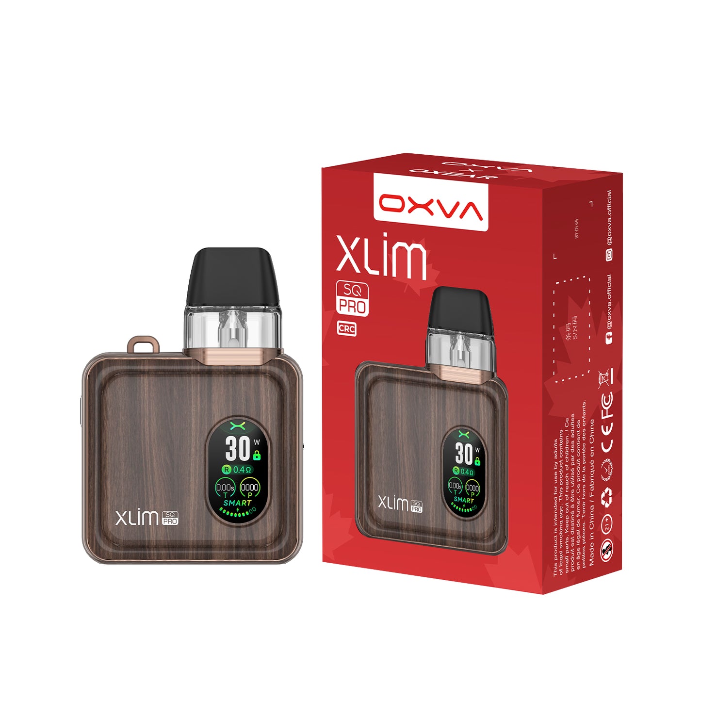 OXVA XLIM SQ PRO POD KIT [CRC] - Bronze Wood