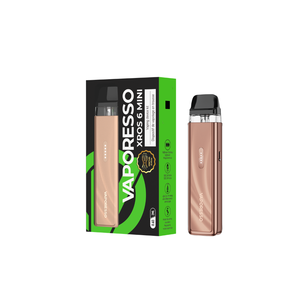 VAPORESSO XROS 6 MINI POD KIT [CRC] - BROWN