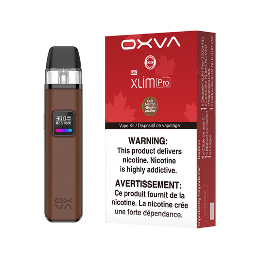 OXVA XLIM PRO POD KIT [CRC] - Brown Leather