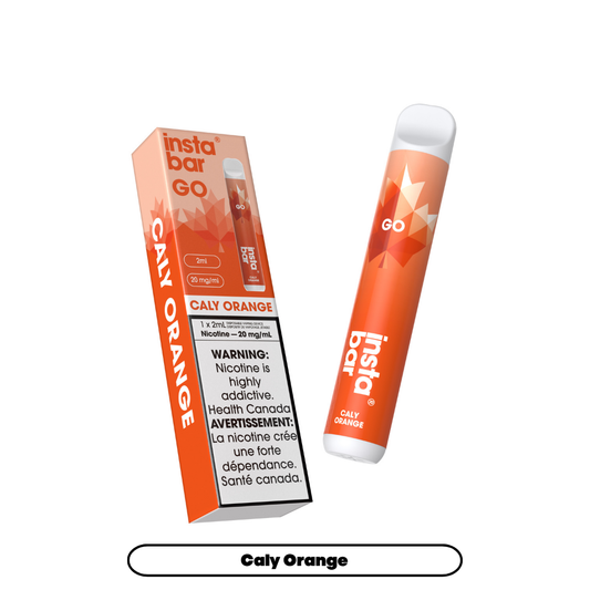 Insta Bar GO - Caly Orange (6pc/Carton) [Alberta]