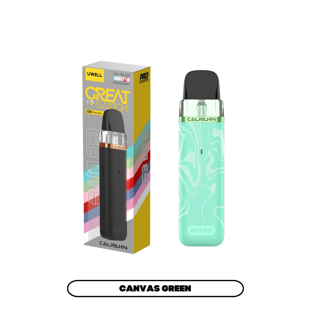 UWELL CALIBURN G3 LITE POD KIT [CRC] - CANVAS GREEN
