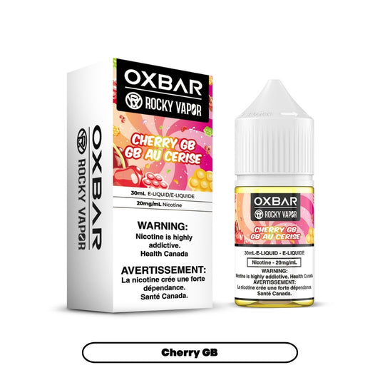 Rocky Vapor Oxbar E-liquids - Cherry GB [Federal]