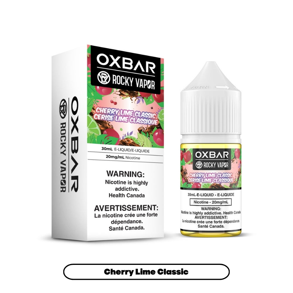 Rocky Vapor Oxbar E-liquids - Cherry Lime Classic [Ontario]