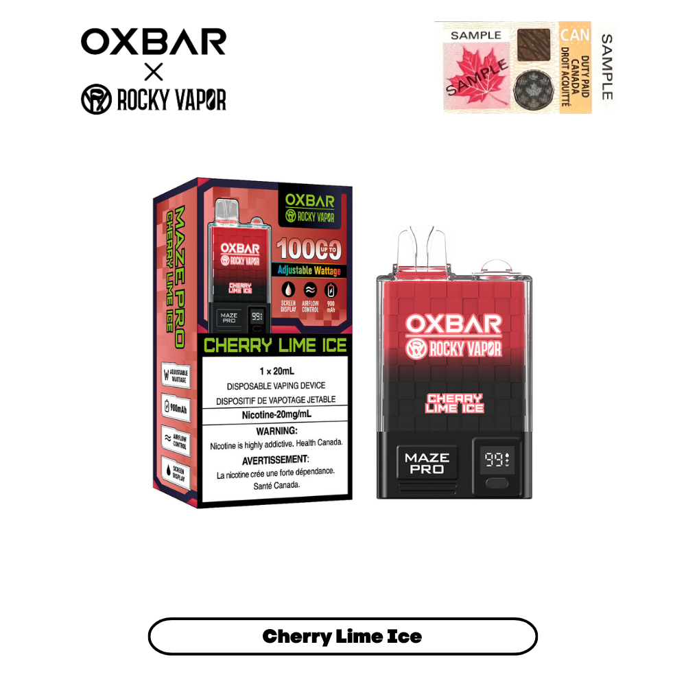 Rocky Vapor Oxbar Maze Pro - Cherry Lime Ice