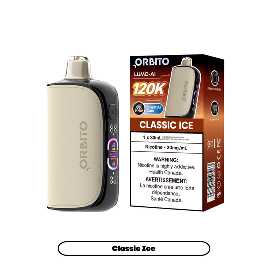 Orbito Lumo AI 120K (20mg) - Classic Ice (4pc/Carton) [Alberta]