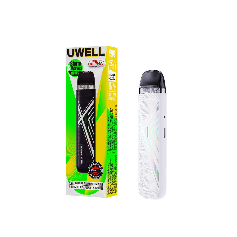 UWELL CALIBURN AIR POD KIT [CRC] - CLOUD WHITE