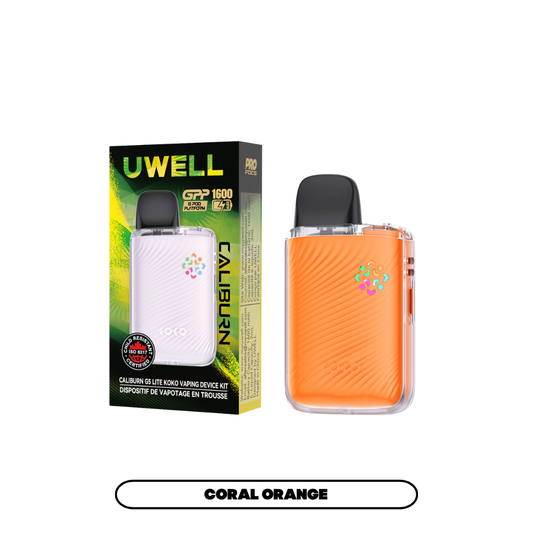 UWELL CALIBURN G5 LITE KOKO POD KIT [CRC] - CORAL ORANGE