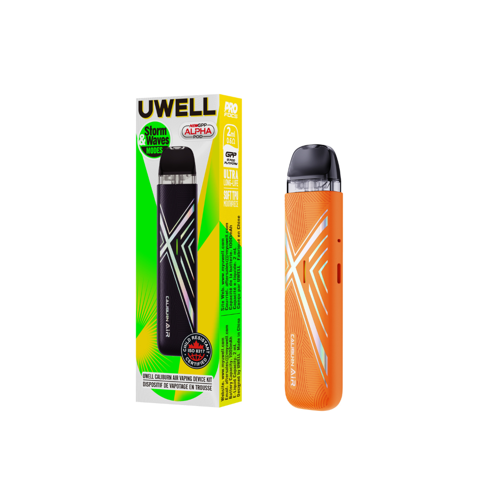 UWELL CALIBURN AIR POD KIT [CRC] - CORAL ORANGE