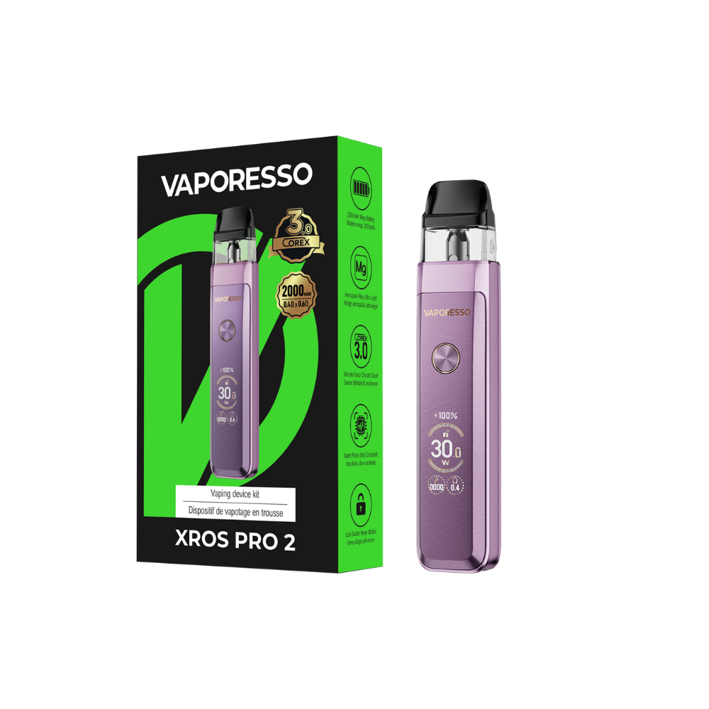 VAPORESSO XROS PRO 2 POD KIT [CRC] - DAWN PURPLE