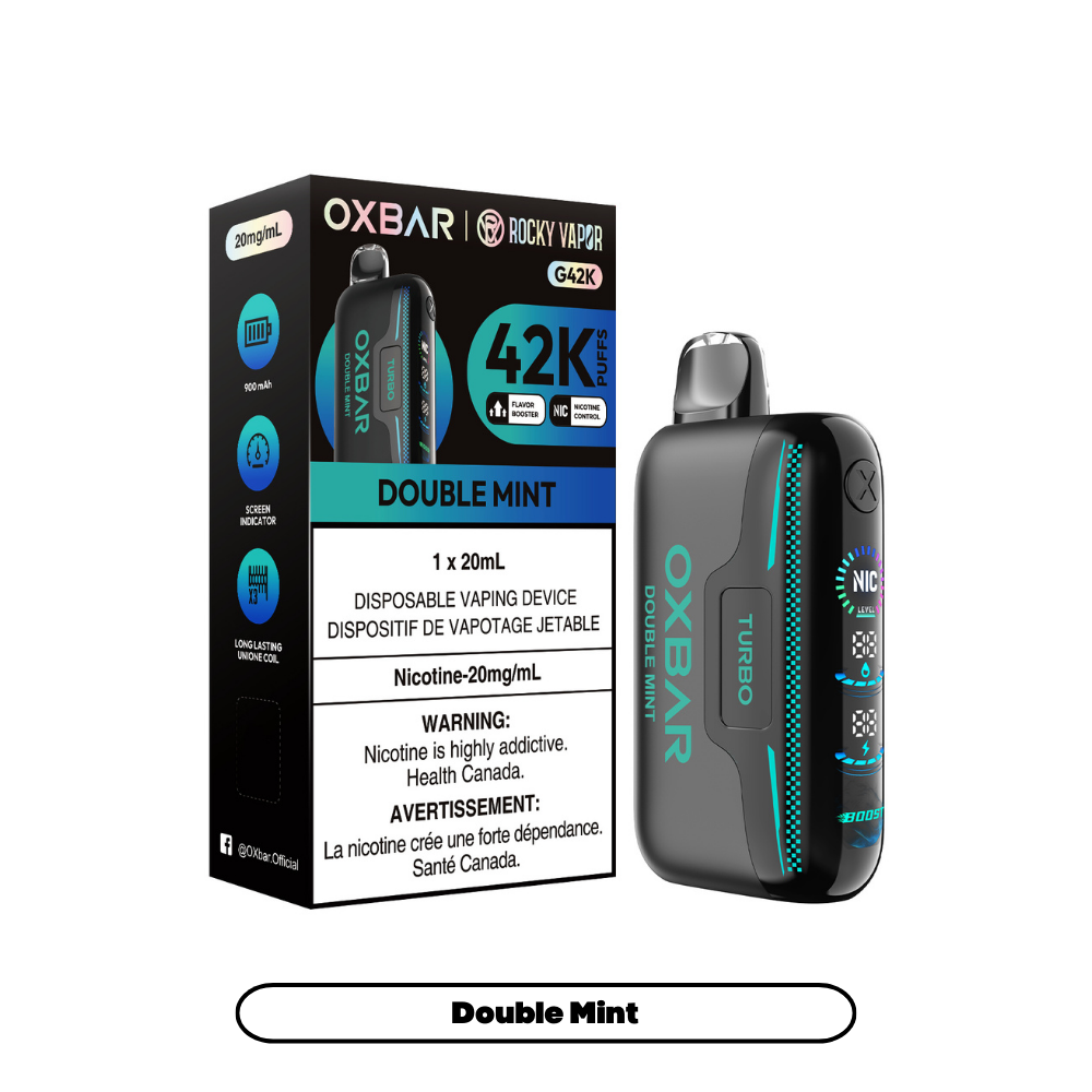 Rocky Vapor Oxbar G42K - Double Mint (4pc/Carton) [Federal]