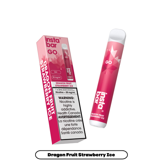 Insta Bar GO - Dragon Fruit Strawberry Ice (6pc/Carton) [Alberta]