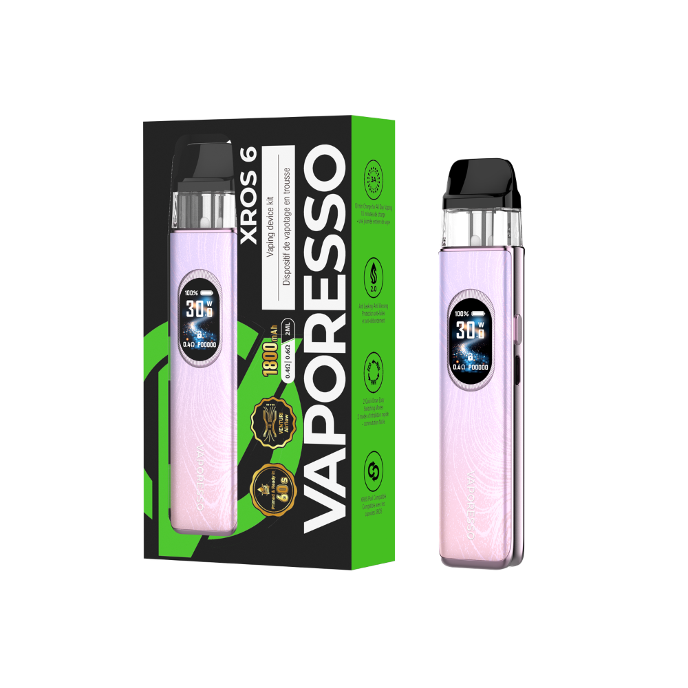 VAPORESSO XROS 6 POD KIT [CRC] - DREAMY PINK
