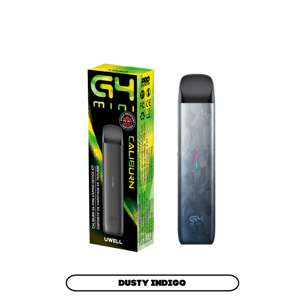 UWELL CALIBURN G4 MINI POD KIT [CRC] - DUSTY INDIGO