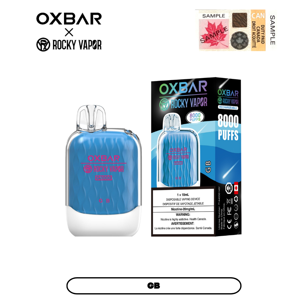 Buy Wholesale Rocky Vapor OXBAR G8000 Disposable Vape