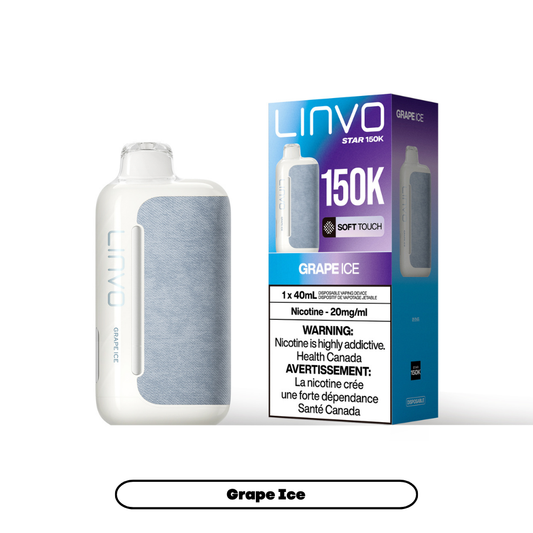 Linvo Star 150K - Grape Ice (4pc/Carton) [Federal]