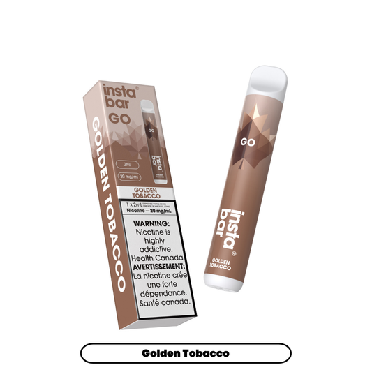 Insta Bar GO - Golden Tobacco (6pc/Carton) [Alberta]