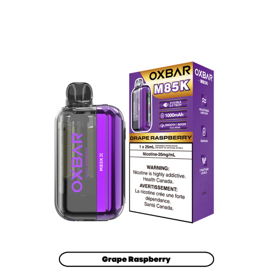 Oxbar M85K - Grape Raspberry (4pc/Carton) [Federal]