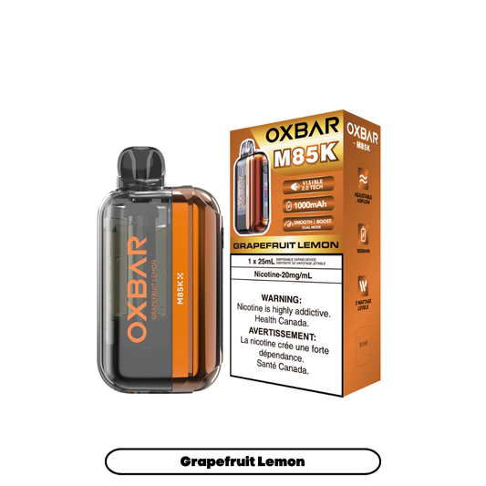 Oxbar M85K - Grapefruit Lemon (4pc/Carton) [Federal]