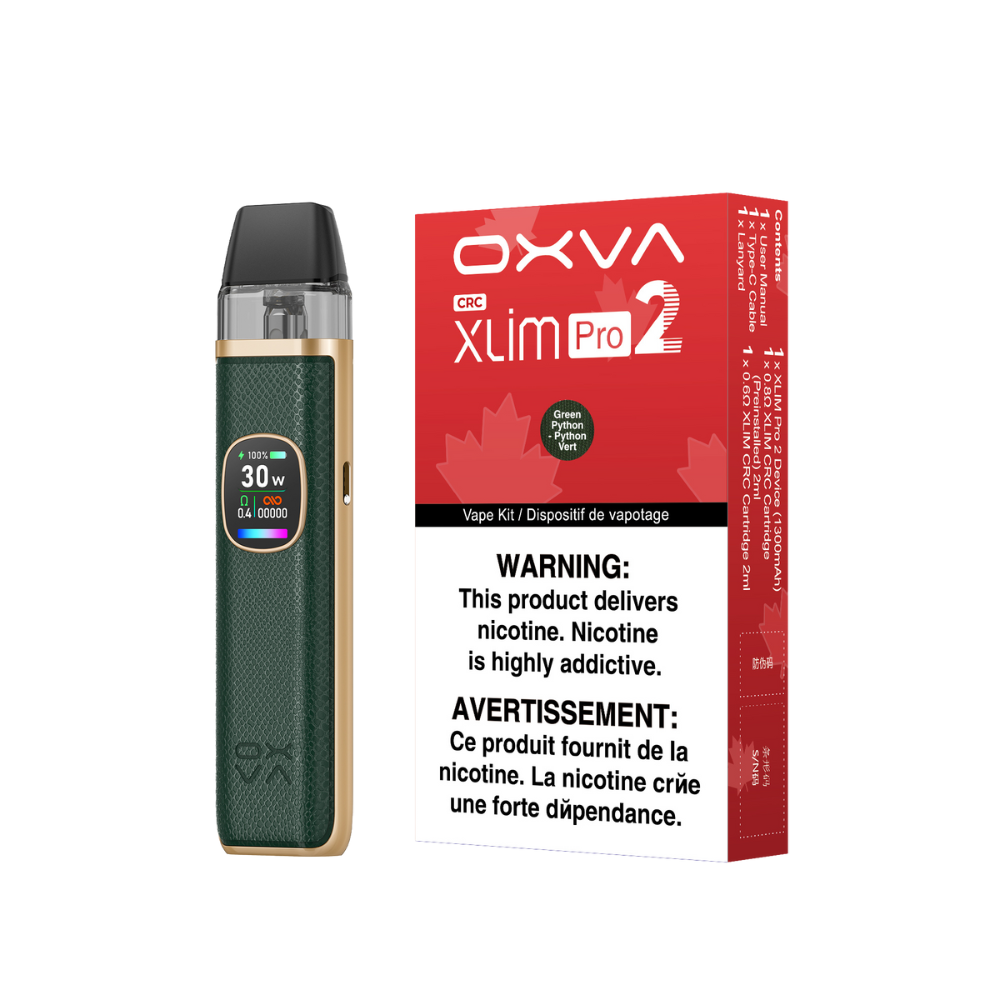 OXVA XLIM PRO 2 POD KIT [CRC] - Green Python