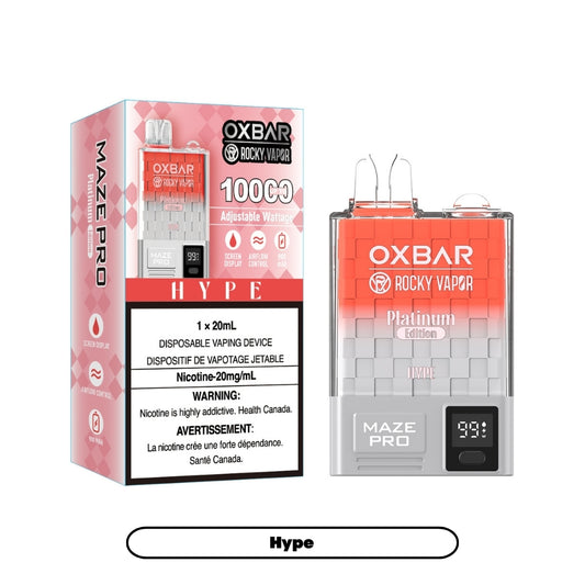 Rocky Vapor Oxbar Maze Pro - Hype (5pc/Carton) [Federal]