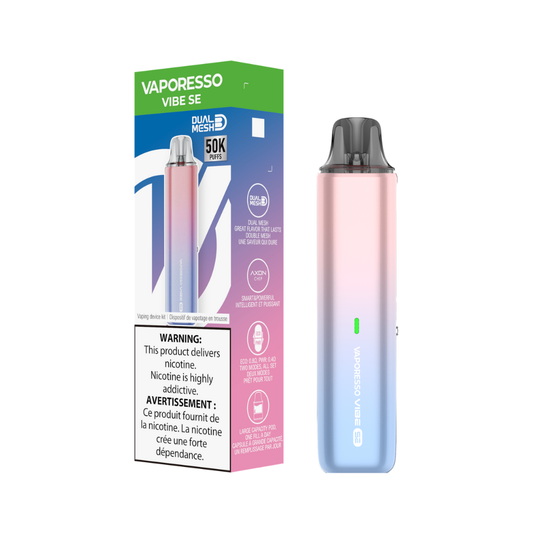 VAPORESSO VIBE SE POD KIT [CRC] - ICE CREAM PINK