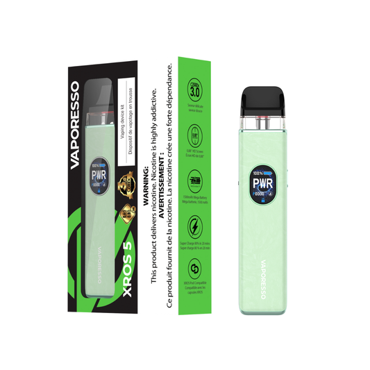 VAPORESSO XROS 5 POD KIT [CRC] - JADE GREEN