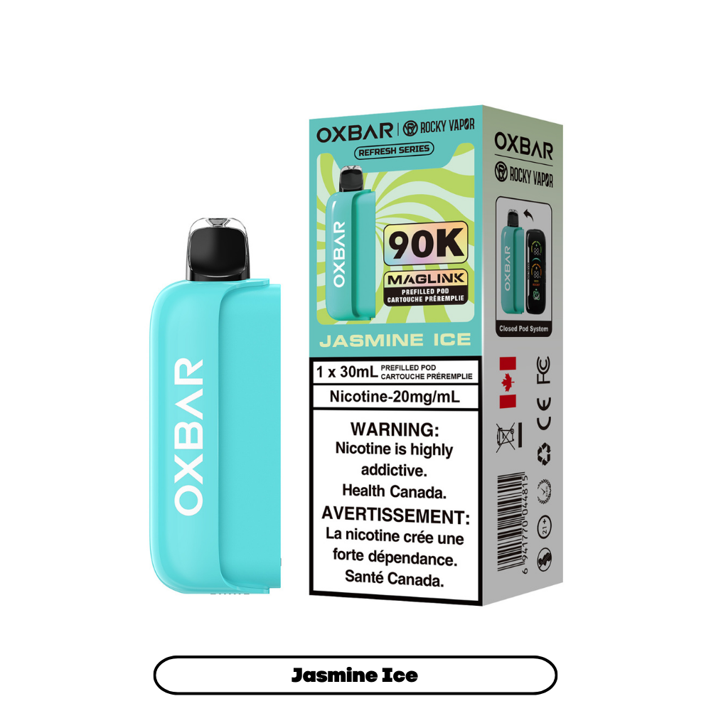 Rocky Vapor Oxbar Maglink - Refresh Series - Jasmine Ice (4pc/Carton) [Alberta] {Prefilled Pods}